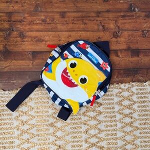 Yellow Baby Shark Toddler Backpack